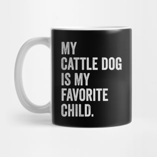 cattle dog Mug